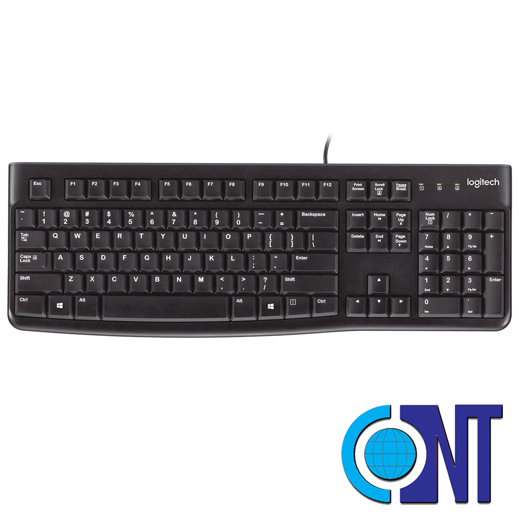 Bàn phím Logitech Keyboard K120 (có phím số)